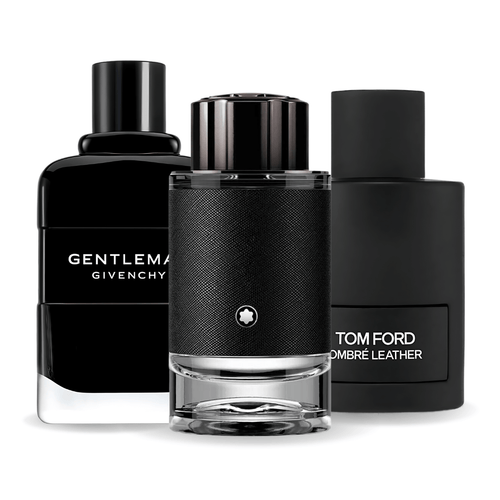 3 parfüm készlet Tom Ford Ombre Leather, Givenchy Gentleman, Montblanc Explorer 100ml